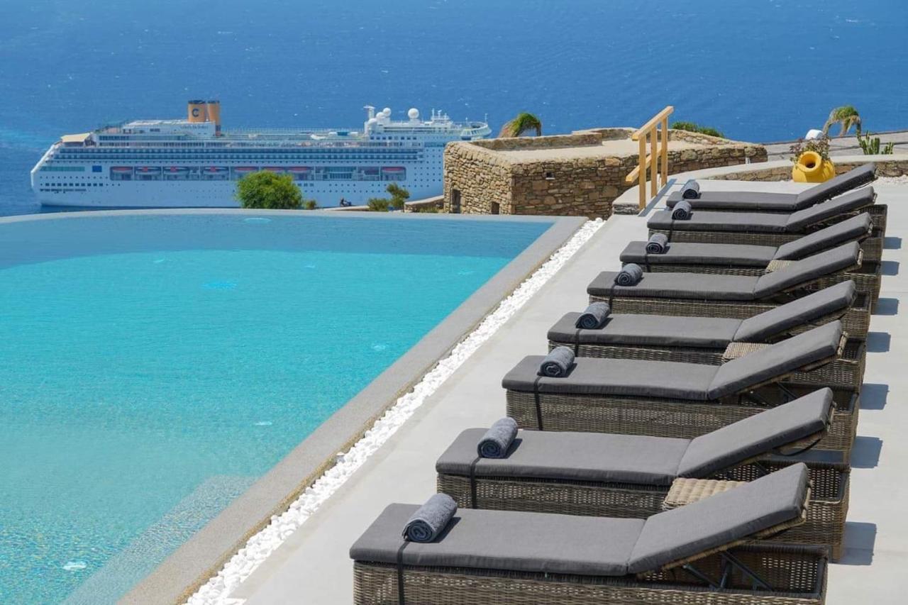 Cloud Nine Villa Mykonos Mykonos Town Kültér fotó
