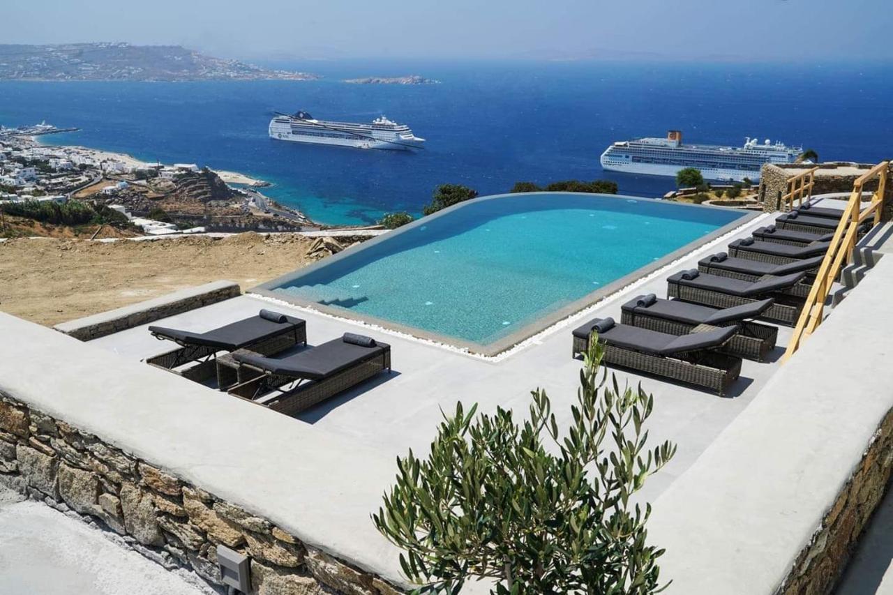 Cloud Nine Villa Mykonos Mykonos Town Kültér fotó